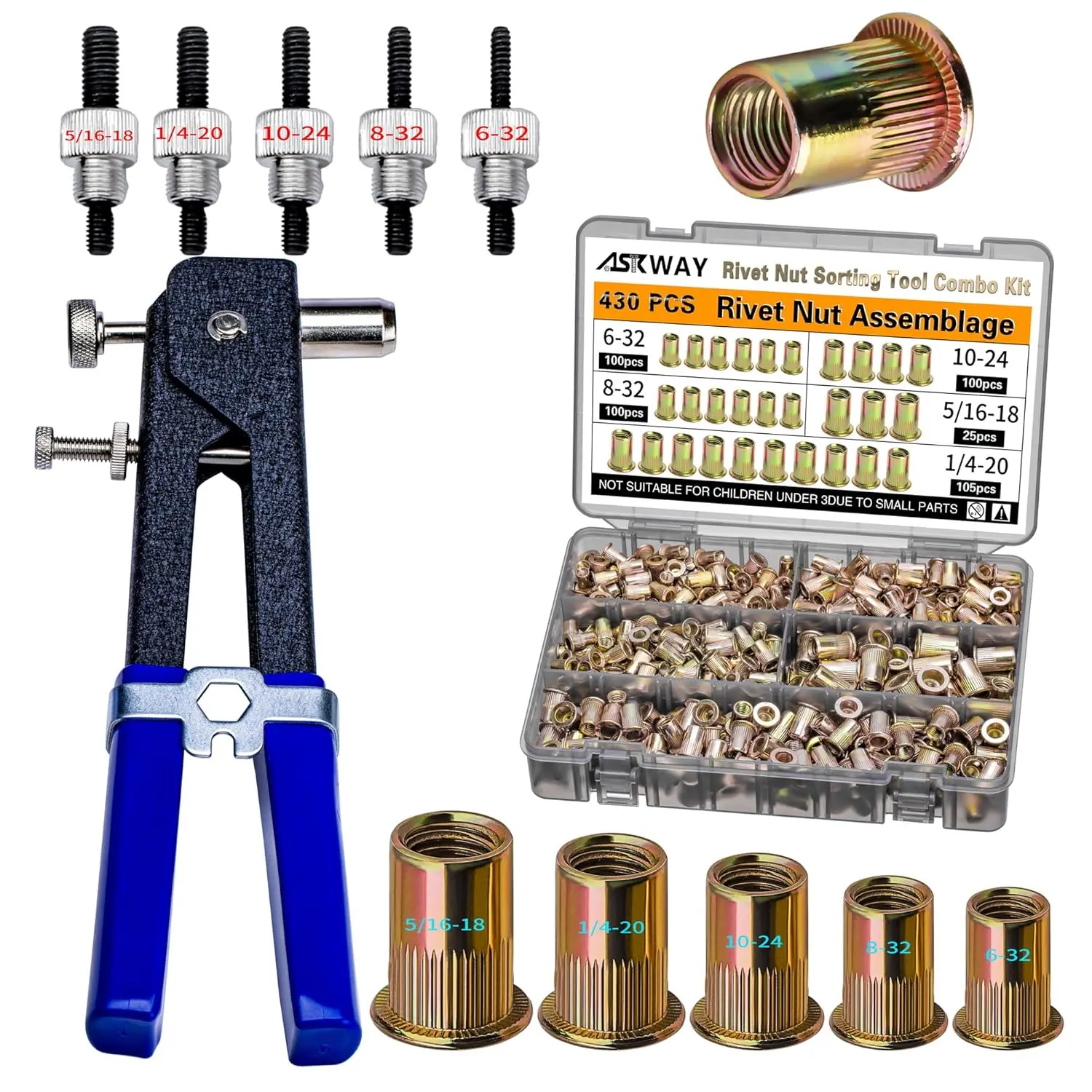 SAE Carbon Steel 430PCS