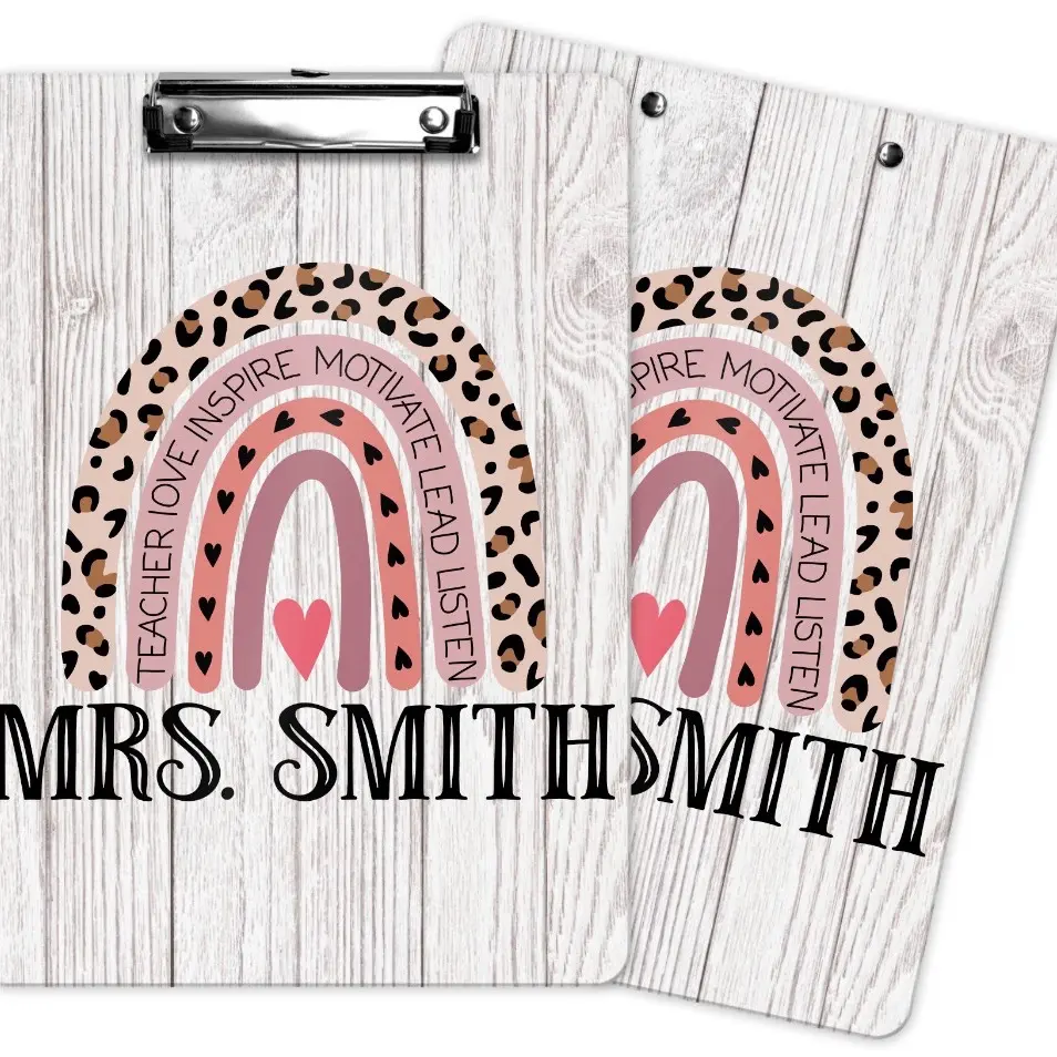 Personalized Teacher Clipboard