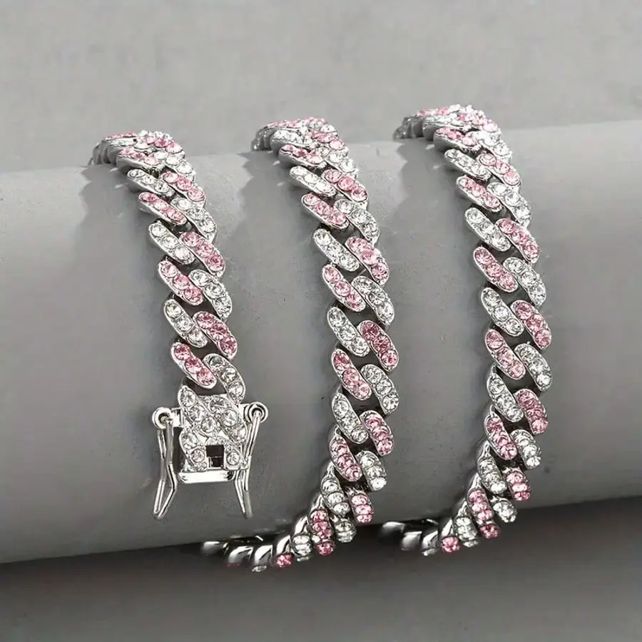 HIP HOP Iced Out 9MM Miami Cuban Link Chain Necklace | Gift For Men And Women