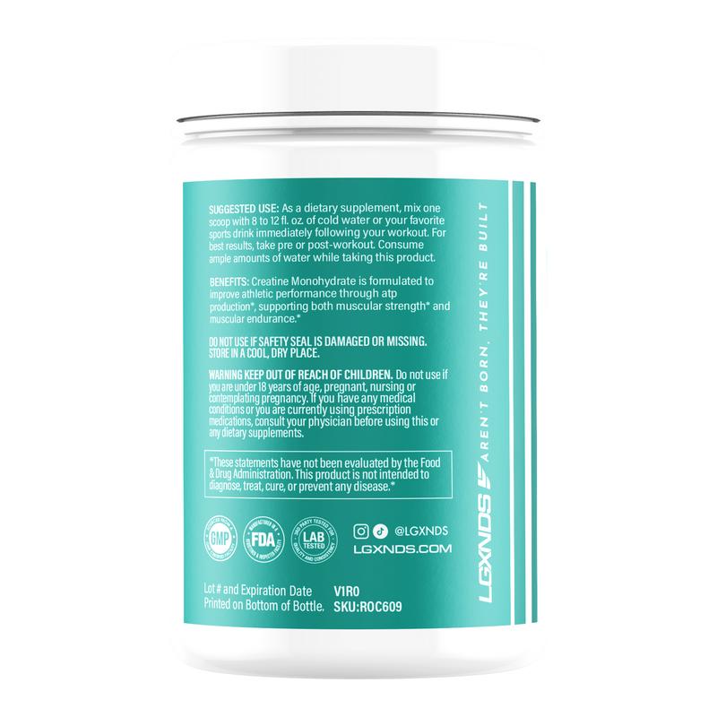 LGXNDS Micronized Creatine Monohydrate – Unflavored Daily Training Support