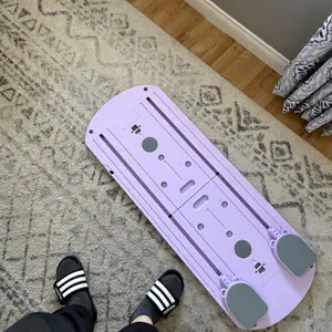 8-in-1 Multi-Functional Foldable Pilates Board, 24 Non-Slip Feet, Small Space Storage for Living Room, Bedroom, Gym, Yoga Room