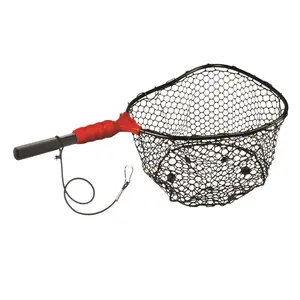 Adventure Products 71266 EGO Wade Aluminum Rubber Mesh Fishing Net, Medium, 11 in., 15 in. Depth, 30 lbs Capacity, Compact Storage