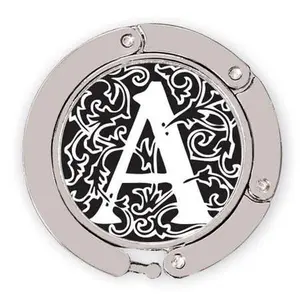 Luxe Link Monogram Collection - Purse Hook with Gift Box and Pouch