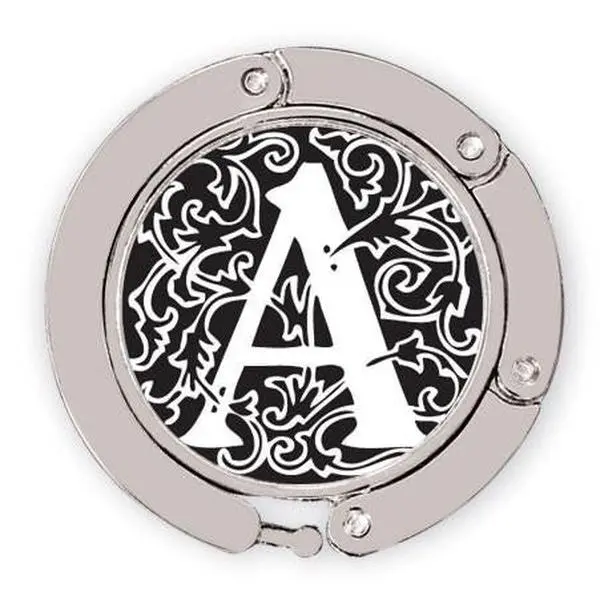 Luxe Link Monogram Collection - Purse Hook with Gift Box and Pouch