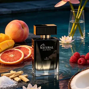 Perfume for Women and Men, Eau de Parfum (100ml) - Fruity Floral Scent, Long-Lasting Fragrance, with Mango, Nectarine, Lotus, Coconut & Musk, Perfect Gift for Her