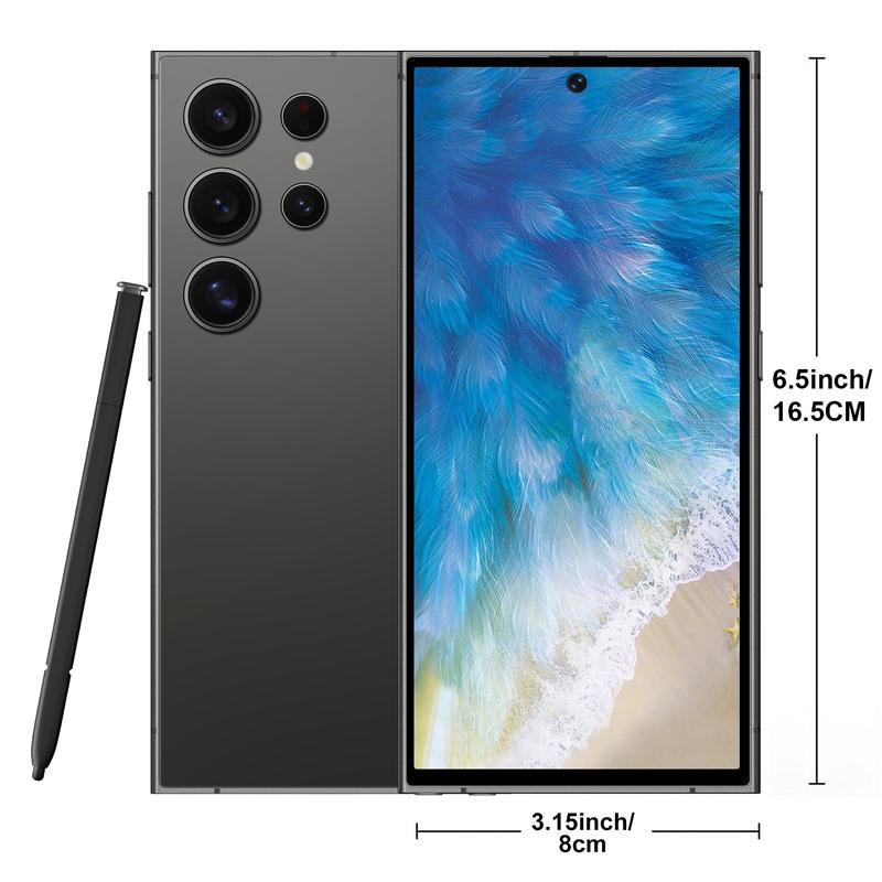 Latest Smart Android Phone, 6.8 Inch Screen, Dual Sim Smartphone, Quad Core Cpu, 4g Network, 4+64GB RAM, 4500mah Battery, 5+13mp Camera