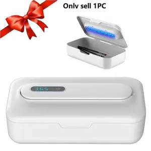 Portable Ozone UV Disinfection Box, Multi-Function Sterilizer Lamp for Makeup Tools, Tweezers, Scissors, Jewelry, Phones, Watches, Keys, Lingerie, Home Sterilizer