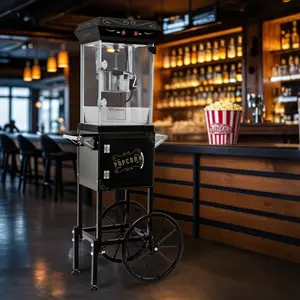 Popcorn Maker:This 480W theater-style popcorn popper. It includes an old maids drawer to collect un-popped kernels, making cleanup a breeze.