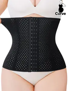 Plus Size Women's Shapewear Waist Belt - Elastic Fabric, 360-Degree Compression, Adjustable Straps, Comfortable All-Day Fit, Womenswear