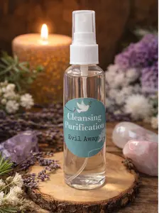 Energy Cleansing & Aura Cleansing Mist  & Fragrant Room Sprays – Spiritual Mist for Removing Bad Vibe – Lightly mist in the corners of the room and near doorways or entry points