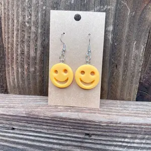 Smiley fry earrings