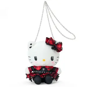 Hello Kitty Plush Crossbody Bag (Rock ’n’ Check Series) Hello Kitty Plush Crossbody Bag (Rock ’n’ Check Series)