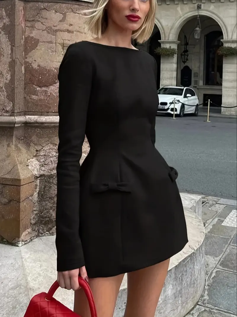 Bow dress long - TikTok Shop Bow dress long - TikTok Shop