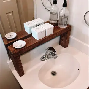 Above the Stove Shelf, Kitchen Shelf, Bathroom Decor, Shelving Unit, Distressed Home Decor Standing Standing Organiser Racks Storage