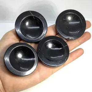 1 Shungite Sphere Stand, Round Sphere Holder or Bowl #JS038