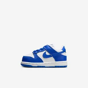 Nike Dunk Low White Hyper Royal (TD) - Mini Trendsetter Essential Shoe