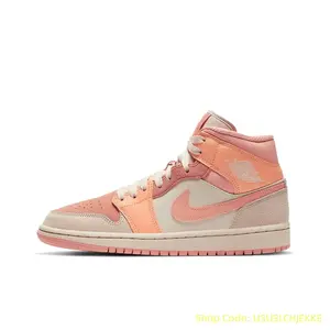 Mid Atomic OrangeShoes Basketball shoes Skateboarding shoes Sports shoes Casual shoes