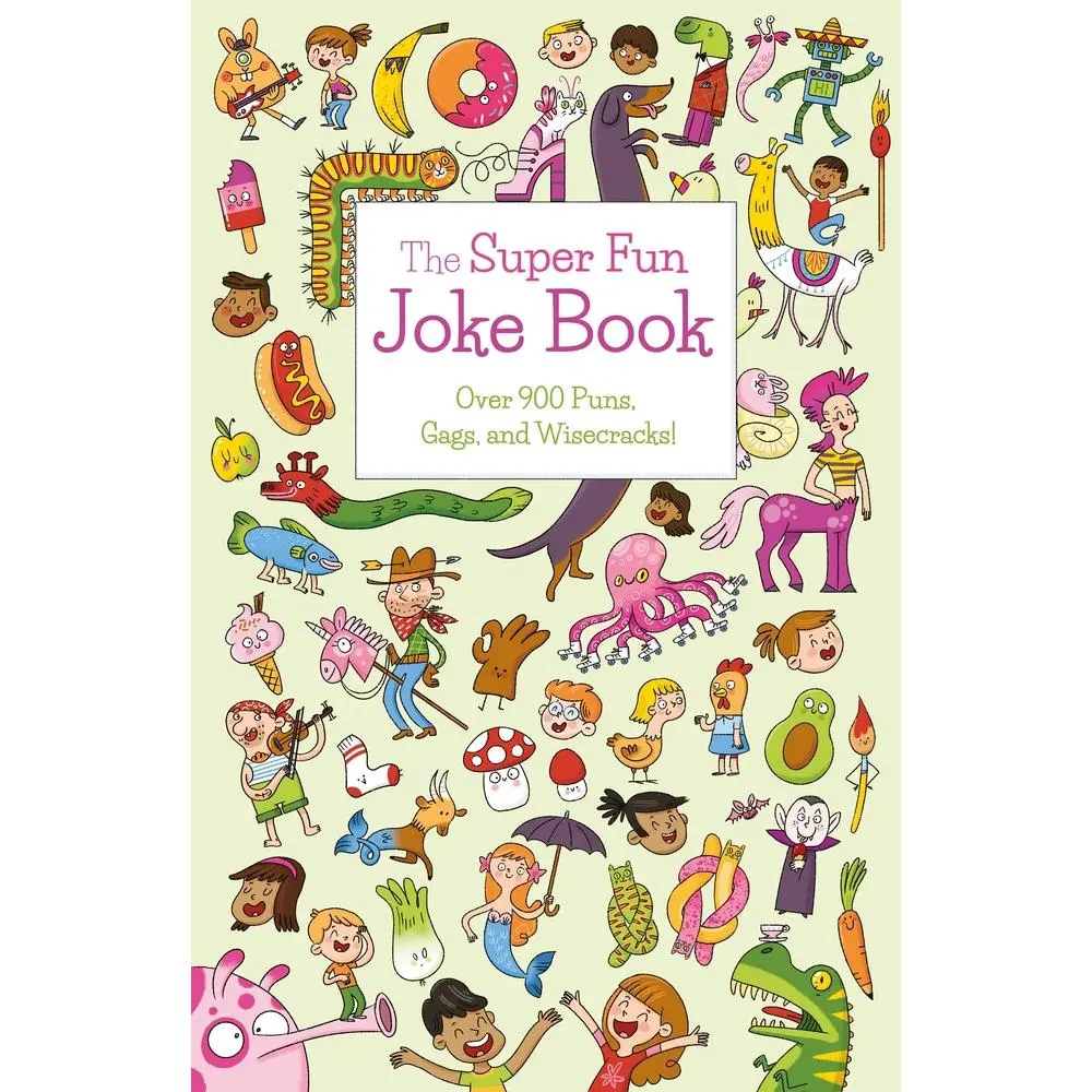 USED-The Super Fun Joke Book: Over 900 Puns, Gags, and Wisecracks! by Finnegan (Paperback)