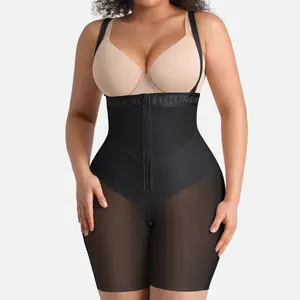 FeelinGirl New Drops FeelVibe Tummy Control Shorts Shapewear for Women Plus Size Butt Lifting Bodysuit Postpartum Body Shaper