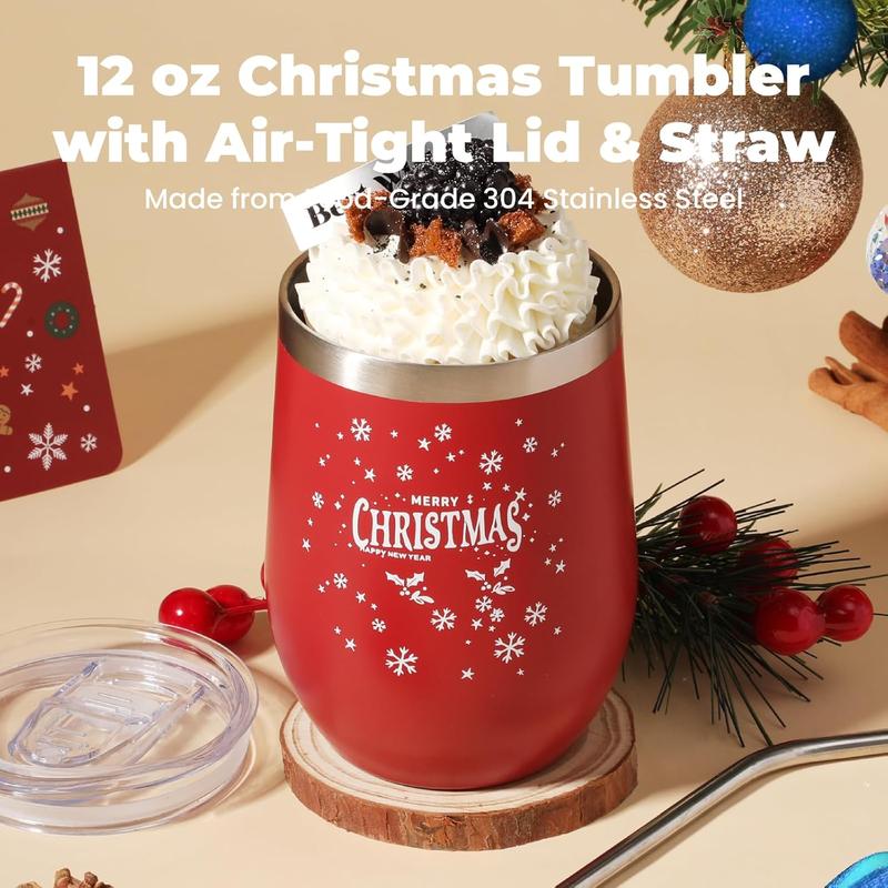 Unique Holiday Christmas Gift Baskets for Women, Last Minute Christmas Gift Set for Women, Relaxing Spa Gift with Tumbler for Mom Wife Sister Girlfriend & Best Friend