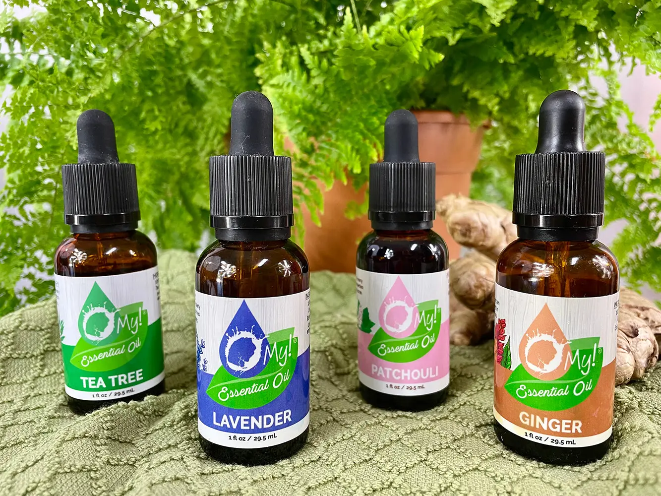 O My! Pure Essential Oils | 1oz Amber Dropper Bottle | Child-resistant