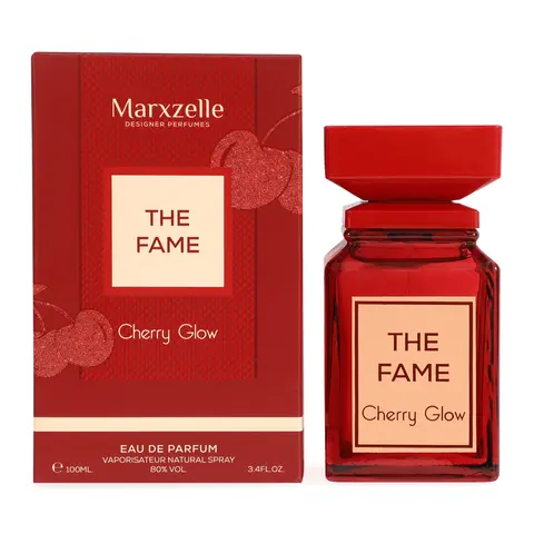 Marxzelle Designer Perfumes The Fame Cherry Glow Eau De Parfum Vaporisateur Natural Spray 100Ml 3.4fl.oz.