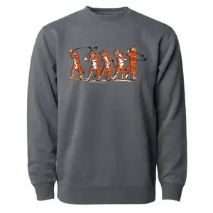 Golf Tiger Swing Crewneck, Gift for Women for Men, Y2k - KitchenEra