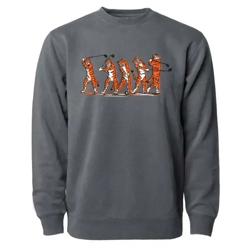 Golf Tiger Swing Crewneck, Gift for Women for Men, Y2k - KitchenEra, Hoodie, Sweatshirts
