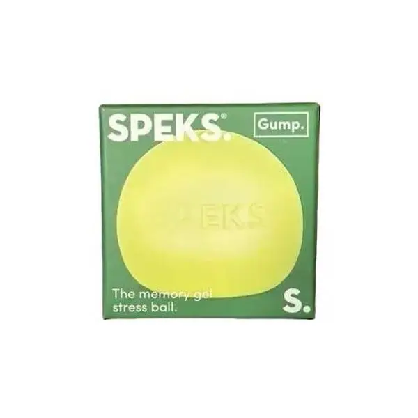 Authentic SPEKS Gump Surface Memory Gel Algae Stress Ball