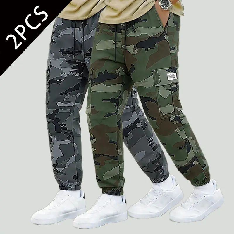 Dark gray + army green