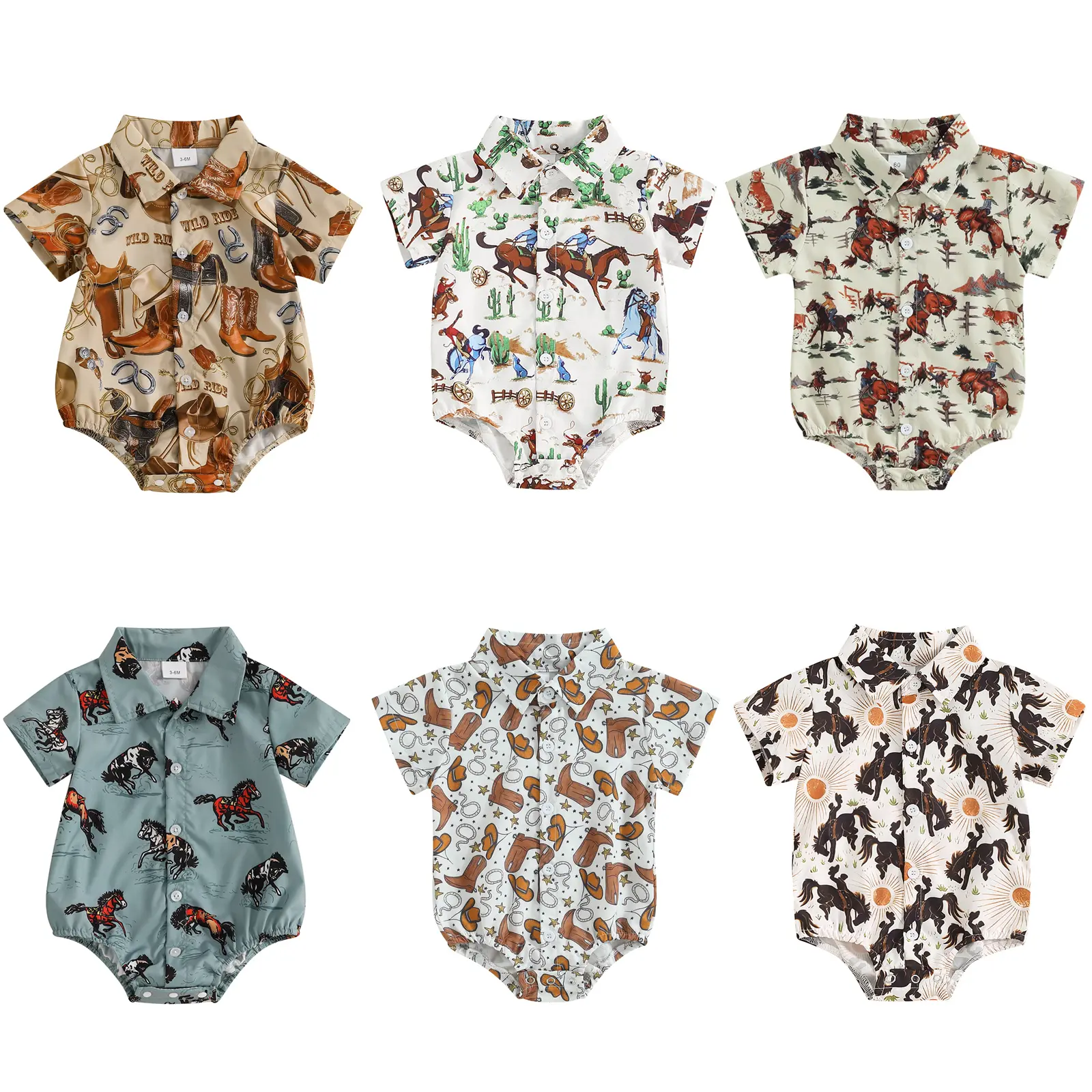 Western Baby Boy Clothes Cowboy Shirt Romper Short Sleeve Button Down Dress Shirt Onesie Bubble Bodysuit Infant Gentleman Outfit - TikTok Shop Western Baby Boy Clothes Cowboy Shirt Romper Short Sleeve Button Down Dress Shirt Onesie Bubble Bodysuit Infant Gentleman Outfit - TikTok Shop