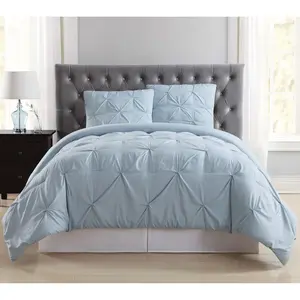 Truly Soft Pleated King Comforter Set