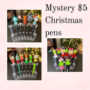 Mystery $5 Christmas Pen - Perfect Writing Tool for the Holidays