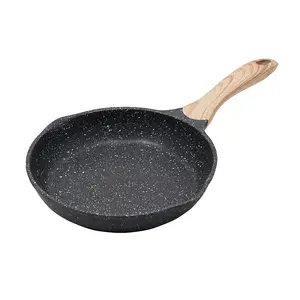 JEETEE 8/9.5-Inch Nonstick Frying Pan, Stone Coating Cookware, Nonstick Omelette Pan with Heat-Resistant Handle, Induction Skillet for Eggs