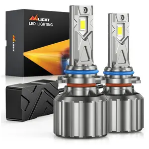 Nilight 9006/HB4 LED Headlight Bulbs FS1 Series | 2 BULBS Safety Night Driving Longer Lifespan