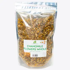 Herb To Body Chamomile Flowers Whole | Matricaria Camomilla | Wildcrafted | (4 oz) Tea Seed
