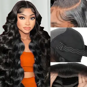 [28 Inch $75.99] 13x4 Deep Wave & Body Wave & Straight Lace Front Wigs Human Hair Wigs 180% Density For Black Women