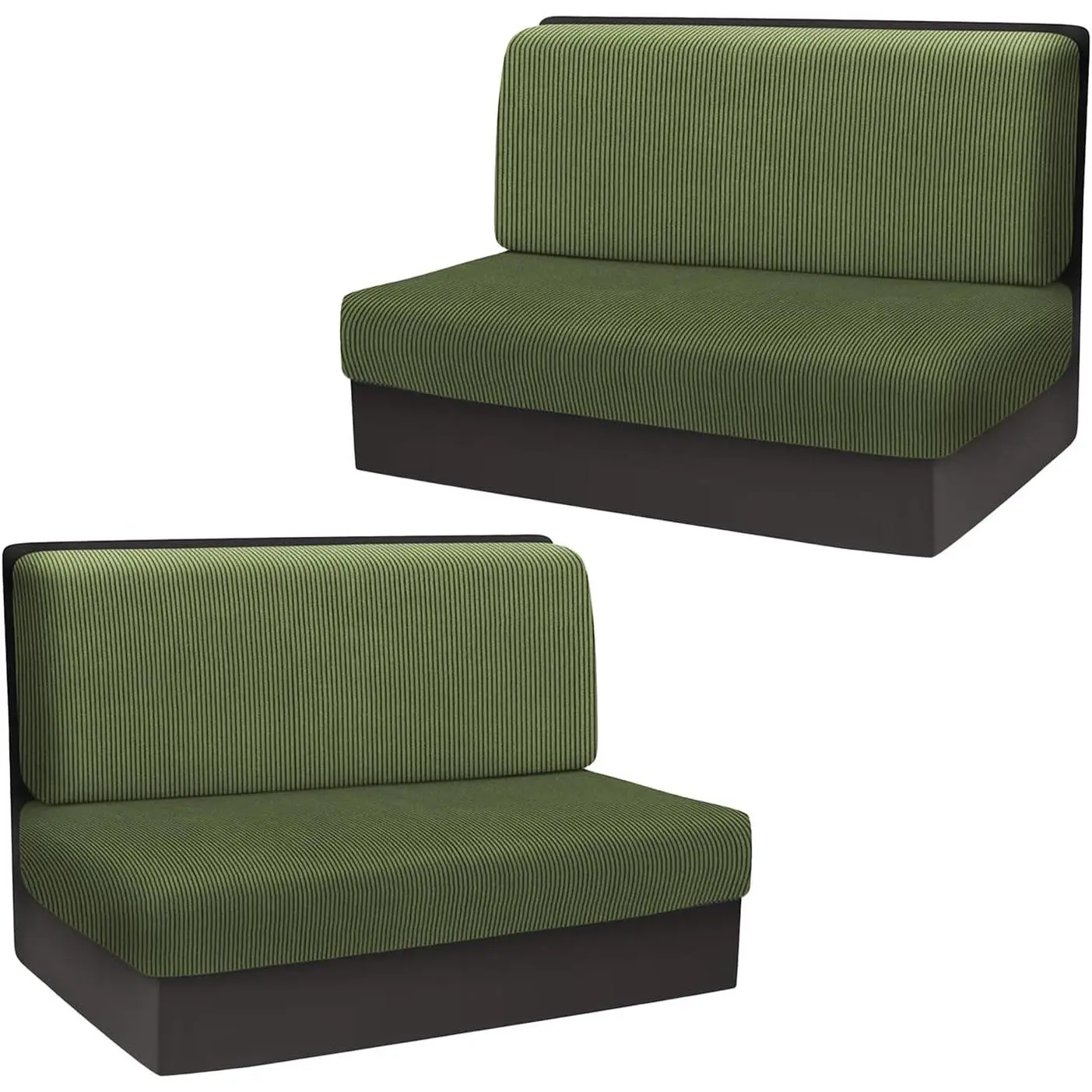 Washable RV Sofa Cushion & Backrest Cover Set – Elastic Stretch RV Dinette Cushion Covers, Pet & Kid Friendly, Dust-Proof Furniture Protector for Camper & RV Decor