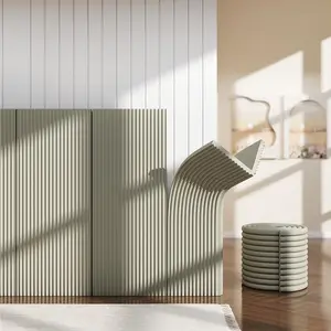 Wave Striped Pattern Wall Sticker, 1 Count Self Adhesive Anti-collision Soft  Wall Corner Decal, Waterproof Wall Decor for Home Living Room Bedroom Study Room