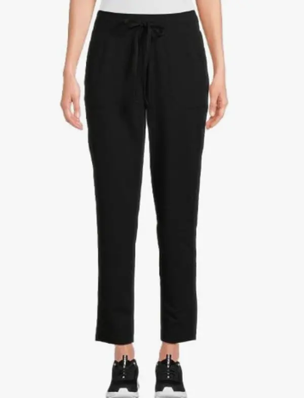 Athletic Works Women's High-Waisted Leggings Stretch Fabric Moisture-Wicking Perfect for Workouts or Casual Wear Bottoms - Womenswear