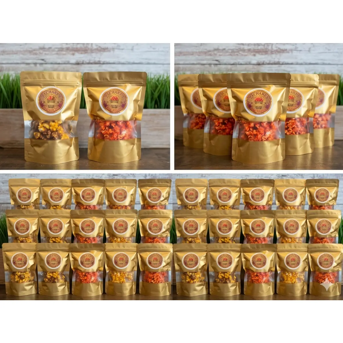 Zachary's Gourmet Snack Bags — 9 Bold Flavors | Handcrafted Chicago Popcorn
