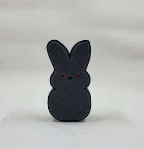 Peeps Black Gothic Horror Easter Bunny Bath Bomb