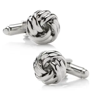 Silver Knot Cufflinks
