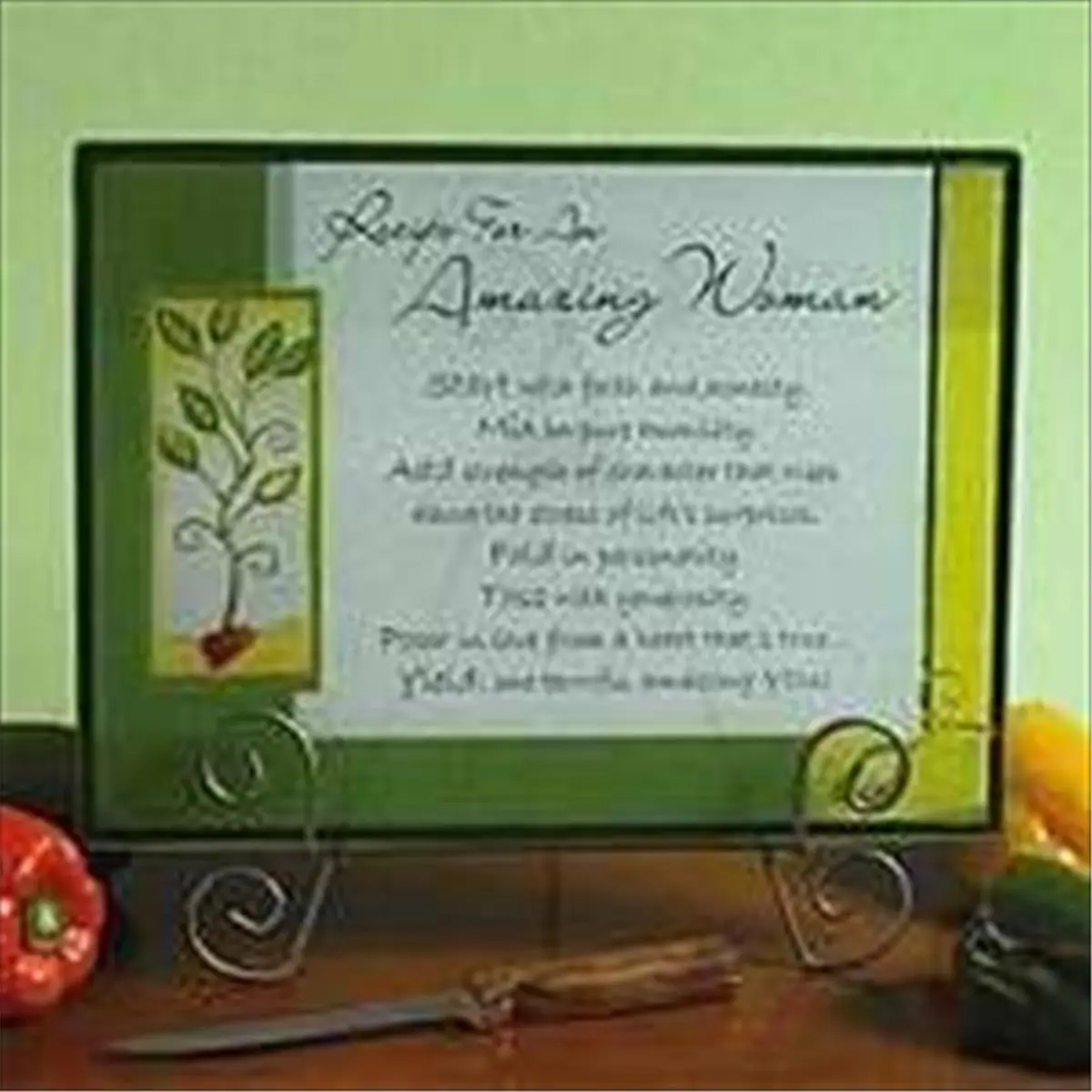 Abbey Press Rectangular Engraving Glass Chopping Board - Heat-Safe Cutting Board for Kitchen Use, Engraving Chopping Boards