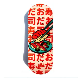 LC BOARDS FINGERBOARDS 98X34 SNACK SERIES SUSHI DECK WITH GRIPTAPE