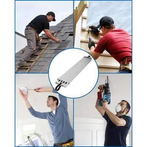 6-15ft Adjustable Aluminum Telescoping Work Plank, 440lbs Non-Slip Scaffolding Platform for Home Renovation | Father's Day - SummerVibes