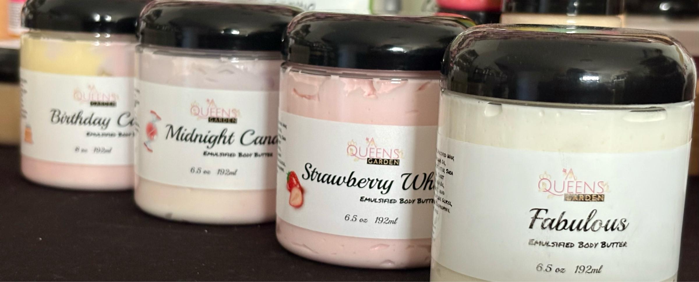 A Queens Garden The Dump Emulsified Body Butters Hydrating Jojoba Aloe Vera Cocoa A Queens Garden The Dump Emulsified Body Butters Hydrating Jojoba Aloe Vera Cocoa