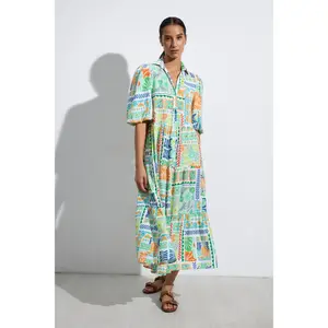"Milta" Lima Maxi Dress