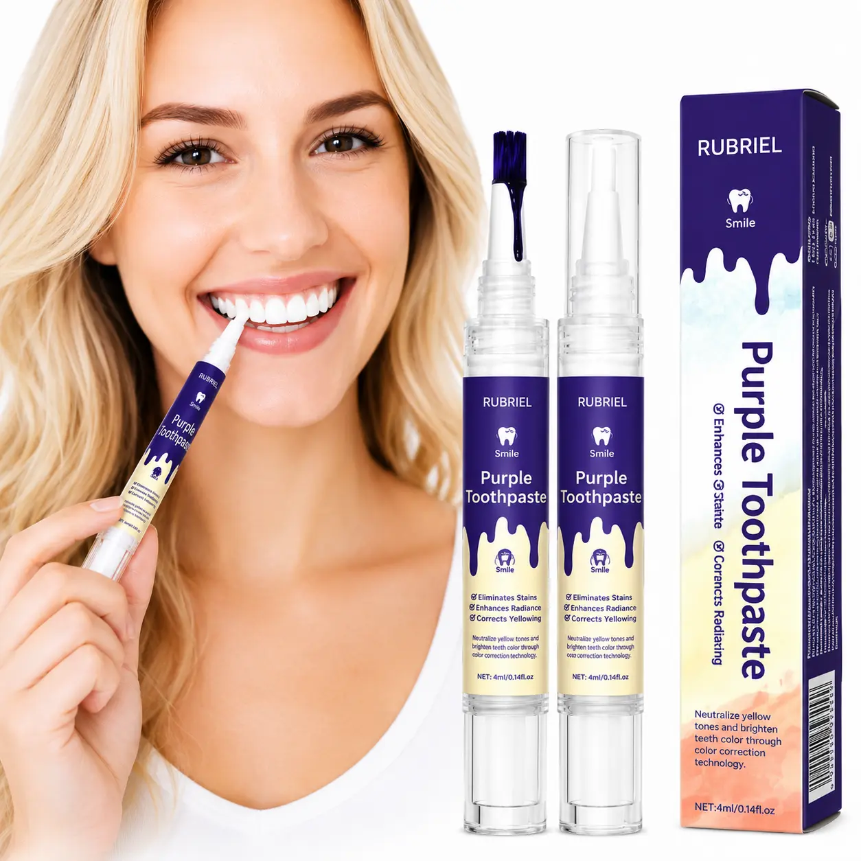 Purple Tooth Pen Whitening