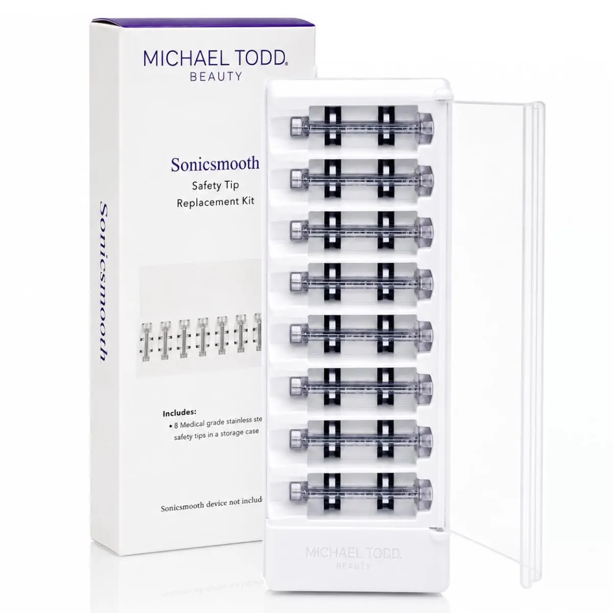 Beauty Single-Use Dermaplaning Blade Refills, 8-Pack | For Sonicsmooth & Sonicsmooth Pro+ , 2 Month Supply, Device Not Included